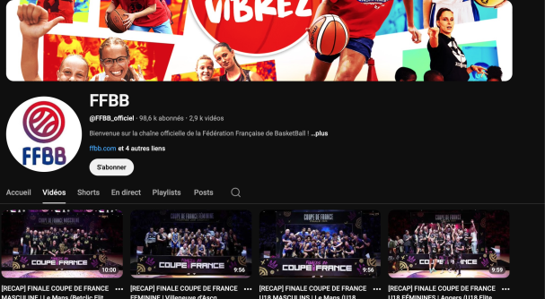 Finales Coupe de France 2026 FFBB Vidéos