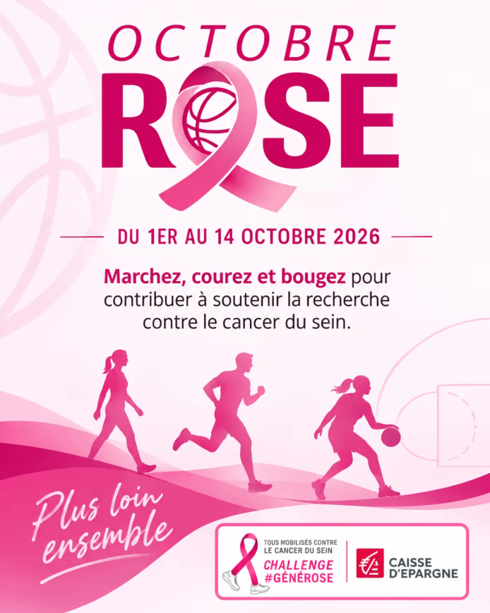 La FFBB se mobilise contre le cancer du sein