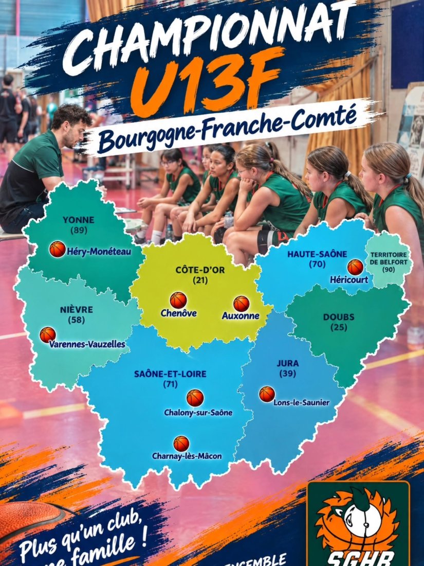 🟢🟠 Le championnat U13F benjamines SGHB 🟠🟢